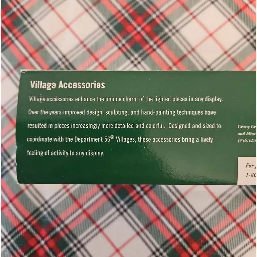 Department 56 American Flags Village Accessory Set